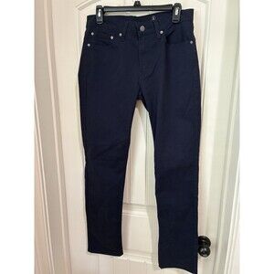 Levis Pants Mens 30/30 511 Straight Slim Fit Stretch All Season Tech Chino Blue
